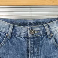 Cheap Chrome Hearts Jeans For Men #1328546 Replica Wholesale [$72.00 USD] [ITEM#1328546] on Replica Chrome Hearts Jeans