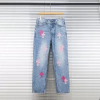 Cheap Chrome Hearts Jeans For Men #1328547 Replica Wholesale [$72.00 USD] [ITEM#1328547] on Replica Chrome Hearts Jeans