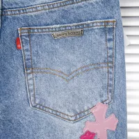 Cheap Chrome Hearts Jeans For Men #1328547 Replica Wholesale [$72.00 USD] [ITEM#1328547] on Replica Chrome Hearts Jeans