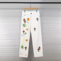 Cheap Chrome Hearts Jeans For Men #1328549 Replica Wholesale [$72.00 USD] [ITEM#1328549] on Replica Chrome Hearts Jeans