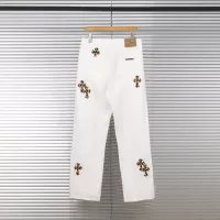 Cheap Chrome Hearts Jeans For Men #1328549 Replica Wholesale [$72.00 USD] [ITEM#1328549] on Replica Chrome Hearts Jeans