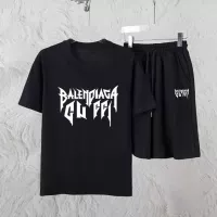 Cheap Balenciaga Fashion Tracksuits Short Sleeved For Unisex #1328555 Replica Wholesale [$56.00 USD] [ITEM#1328555] on Replica Balenciaga Fashion Tracksuits