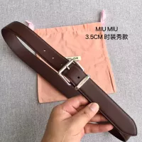 Cheap MIU MIU AAA Quality Belts In 3.5cm For Women #1328615 Replica Wholesale [$52.00 USD] [ITEM#1328615] on Replica MIU MIU AAA Quality Belts