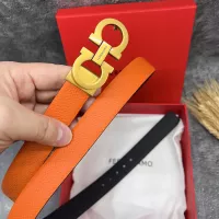 Cheap Salvatore Ferragamo AAA Quality Belts In 2.5cm For Women #1328624 Replica Wholesale [$56.00 USD] [ITEM#1328624] on Replica Salvatore Ferragamo AAA Quality Belts
