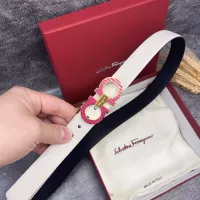 Cheap Salvatore Ferragamo AAA Quality Belts In 2.5cm For Women #1328646 Replica Wholesale [$56.00 USD] [ITEM#1328646] on Replica Salvatore Ferragamo AAA Quality Belts