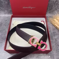 Cheap Salvatore Ferragamo AAA Quality Belts In 2.5cm For Women #1328649 Replica Wholesale [$56.00 USD] [ITEM#1328649] on Replica Salvatore Ferragamo AAA Quality Belts