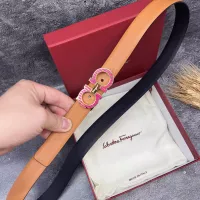 Cheap Salvatore Ferragamo AAA Quality Belts In 2.5cm For Women #1328656 Replica Wholesale [$56.00 USD] [ITEM#1328656] on Replica Salvatore Ferragamo AAA Quality Belts