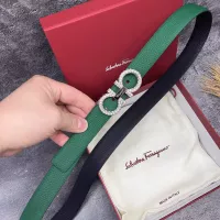 Cheap Salvatore Ferragamo AAA Quality Belts In 2.5cm For Women #1328659 Replica Wholesale [$56.00 USD] [ITEM#1328659] on Replica Salvatore Ferragamo AAA Quality Belts