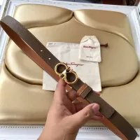 Cheap Salvatore Ferragamo AAA Quality Belts In 2.5cm For Women #1328681 Replica Wholesale [$56.00 USD] [ITEM#1328681] on Replica Salvatore Ferragamo AAA Quality Belts