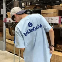 Cheap Balenciaga T-Shirts Short Sleeved For Unisex #1328683 Replica Wholesale [$88.00 USD] [ITEM#1328683] on Replica Balenciaga T-Shirts