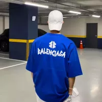 Cheap Balenciaga T-Shirts Short Sleeved For Unisex #1328688 Replica Wholesale [$88.00 USD] [ITEM#1328688] on Replica Balenciaga T-Shirts