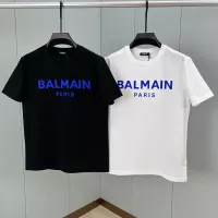 Cheap Balmain T-Shirts Short Sleeved For Unisex #1328716 Replica Wholesale [$68.00 USD] [ITEM#1328716] on Replica Balmain T-Shirts