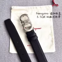 Cheap Salvatore Ferragamo AAA Quality Belts In 3.5cm For Men #1328797 Replica Wholesale [$56.00 USD] [ITEM#1328797] on Replica Salvatore Ferragamo AAA Quality Belts