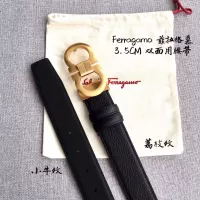 Cheap Salvatore Ferragamo AAA Quality Belts In 3.5cm For Men #1328798 Replica Wholesale [$56.00 USD] [ITEM#1328798] on Replica Salvatore Ferragamo AAA Quality Belts