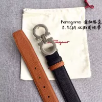 Cheap Salvatore Ferragamo AAA Quality Belts In 3.5cm For Men #1328801 Replica Wholesale [$56.00 USD] [ITEM#1328801] on Replica Salvatore Ferragamo AAA Quality Belts