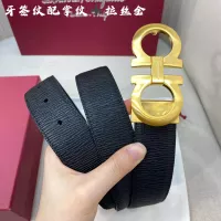 Cheap Salvatore Ferragamo AAA Quality Belts In 3.5cm For Men #1328814 Replica Wholesale [$56.00 USD] [ITEM#1328814] on Replica Salvatore Ferragamo AAA Quality Belts