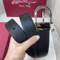 Cheap Salvatore Ferragamo AAA Quality Belts In 3.5cm For Men #1328819 Replica Wholesale [$56.00 USD] [ITEM#1328819] on Replica Salvatore Ferragamo AAA Quality Belts