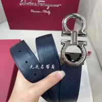 Cheap Salvatore Ferragamo AAA Quality Belts In 3.5cm For Men #1328823 Replica Wholesale [$56.00 USD] [ITEM#1328823] on Replica Salvatore Ferragamo AAA Quality Belts