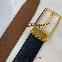 Cheap Salvatore Ferragamo AAA Quality Belts In 3.5cm For Men #1328838 Replica Wholesale [$56.00 USD] [ITEM#1328838] on Replica Salvatore Ferragamo AAA Quality Belts