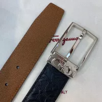 Cheap Salvatore Ferragamo AAA Quality Belts In 3.5cm For Men #1328839 Replica Wholesale [$56.00 USD] [ITEM#1328839] on Replica Salvatore Ferragamo AAA Quality Belts