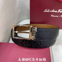 Cheap Salvatore Ferragamo AAA Quality Belts In 3.5cm For Men #1328839 Replica Wholesale [$56.00 USD] [ITEM#1328839] on Replica Salvatore Ferragamo AAA Quality Belts