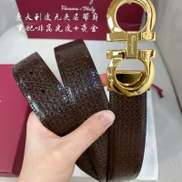Cheap Salvatore Ferragamo AAA Quality Belts In 3.5cm For Men #1328844 Replica Wholesale [$56.00 USD] [ITEM#1328844] on Replica Salvatore Ferragamo AAA Quality Belts