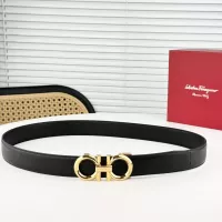 Cheap Salvatore Ferragamo AAA Quality Belts In 3.5cm For Men #1328857 Replica Wholesale [$56.00 USD] [ITEM#1328857] on Replica Salvatore Ferragamo AAA Quality Belts