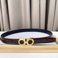 Cheap Salvatore Ferragamo AAA Quality Belts In 3.5cm For Men #1328872 Replica Wholesale [$56.00 USD] [ITEM#1328872] on Replica Salvatore Ferragamo AAA Quality Belts