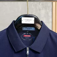 Cheap Prada T-Shirts Short Sleeved For Men #1328875 Replica Wholesale [$100.00 USD] [ITEM#1328875] on Replica Prada T-Shirts