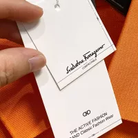 Cheap Salvatore Ferragamo T-Shirts Short Sleeved For Men #1328886 Replica Wholesale [$100.00 USD] [ITEM#1328886] on Replica Salvatore Ferragamo T-Shirts