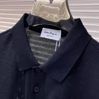 Cheap Salvatore Ferragamo T-Shirts Short Sleeved For Men #1328893 Replica Wholesale [$100.00 USD] [ITEM#1328893] on Replica Salvatore Ferragamo T-Shirts