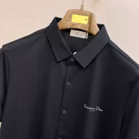 Cheap Christian Dior Shirts Short Sleeved For Men #1328898 Replica Wholesale [$102.00 USD] [ITEM#1328898] on Replica Christian Dior Shirts