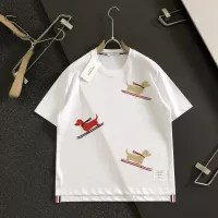 Cheap Thom Browne TB T-Shirts Short Sleeved For Men #1329003 Replica Wholesale [$80.00 USD] [ITEM#1329003] on Replica Thom Browne TB T-Shirts