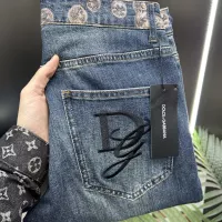 Cheap Dolce &amp; Gabbana D&amp;G Jeans For Men #1329068 Replica Wholesale [$76.00 USD] [ITEM#1329068] on Replica Dolce &amp; Gabbana D&amp;G Jeans