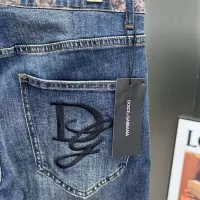 Cheap Dolce &amp; Gabbana D&amp;G Jeans For Men #1329068 Replica Wholesale [$76.00 USD] [ITEM#1329068] on Replica Dolce &amp; Gabbana D&amp;G Jeans