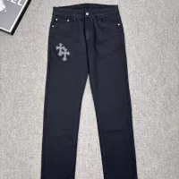 Cheap Chrome Hearts Jeans For Men #1329072 Replica Wholesale [$96.00 USD] [ITEM#1329072] on Replica Chrome Hearts Jeans