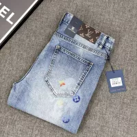 Cheap Louis Vuitton LV Jeans For Men #1329111 Replica Wholesale [$100.00 USD] [ITEM#1329111] on Replica Louis Vuitton LV Jeans
