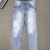 Cheap Louis Vuitton LV Jeans For Men #1329111 Replica Wholesale [$100.00 USD] [ITEM#1329111] on Replica Louis Vuitton LV Jeans