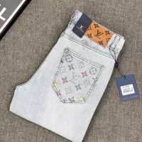 Cheap Louis Vuitton LV Jeans For Men #1329112 Replica Wholesale [$100.00 USD] [ITEM#1329112] on Replica Louis Vuitton LV Jeans
