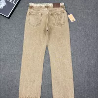 Cheap Louis Vuitton LV Jeans For Men #1329117 Replica Wholesale [$100.00 USD] [ITEM#1329117] on Replica Louis Vuitton LV Jeans