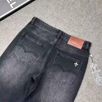 Cheap Chrome Hearts Jeans For Men #1329131 Replica Wholesale [$100.00 USD] [ITEM#1329131] on Replica Chrome Hearts Jeans