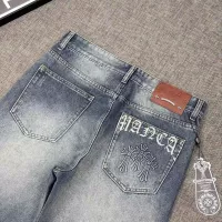 Cheap Chrome Hearts Jeans For Men #1329132 Replica Wholesale [$100.00 USD] [ITEM#1329132] on Replica Chrome Hearts Jeans