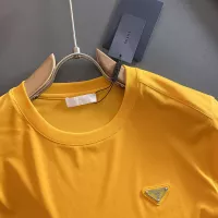 Cheap Prada T-Shirts Short Sleeved For Men #1329155 Replica Wholesale [$92.00 USD] [ITEM#1329155] on Replica Prada T-Shirts