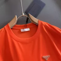 Cheap Prada T-Shirts Short Sleeved For Men #1329156 Replica Wholesale [$92.00 USD] [ITEM#1329156] on Replica Prada T-Shirts