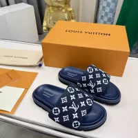 Cheap Louis Vuitton Slippers For Men #1329163 Replica Wholesale [$82.00 USD] [ITEM#1329163] on Replica Louis Vuitton Slippers