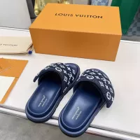 Cheap Louis Vuitton Slippers For Men #1329163 Replica Wholesale [$82.00 USD] [ITEM#1329163] on Replica Louis Vuitton Slippers
