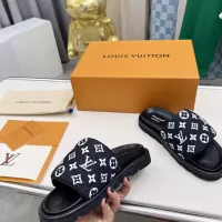 Cheap Louis Vuitton Slippers For Men #1329165 Replica Wholesale [$82.00 USD] [ITEM#1329165] on Replica Louis Vuitton Slippers