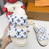 Cheap Louis Vuitton Slippers For Women #1329166 Replica Wholesale [$82.00 USD] [ITEM#1329166] on Replica Louis Vuitton Slippers