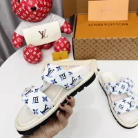 Cheap Louis Vuitton Slippers For Women #1329166 Replica Wholesale [$82.00 USD] [ITEM#1329166] on Replica Louis Vuitton Slippers