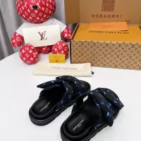 Cheap Louis Vuitton Slippers For Women #1329167 Replica Wholesale [$82.00 USD] [ITEM#1329167] on Replica Louis Vuitton Slippers